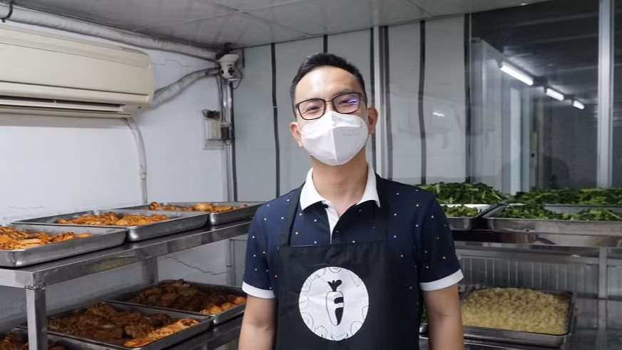 Anh Kim Thái cho biết giới trẻ đang dần xóa bỏ định kiến về eat clean như tốn thời gian hay hình thức, hương vị nhàm chán. Ảnh: Lê Nam
