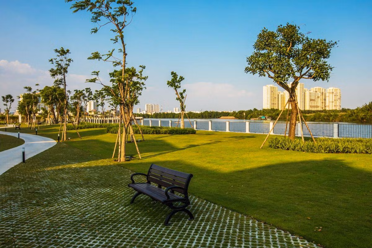 Khu vực dân cư tại Nhà Bè, được cho là nơi ở của Sơn Tùng M-TP.