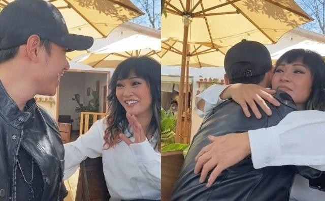 Chị Chanh Phương Thanh dành cho đàn em sự quan tâm hết mực.