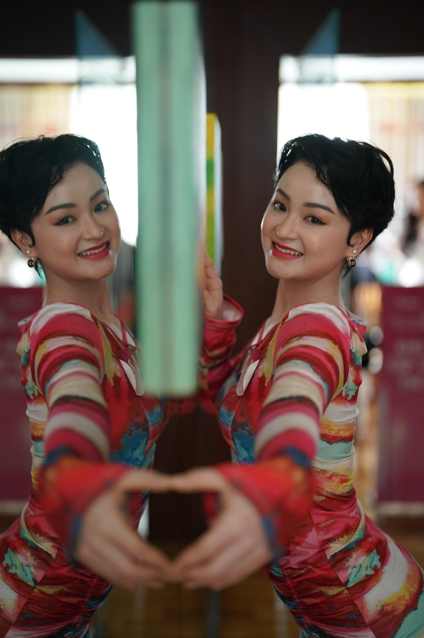 Thí sinh Mỹ Nhung - Ảnh: Phạm Nguyễn Phú Thọ Thí sinh Mỹ Nhung - Ảnh: Phạm Nguyễn Phú Thọ