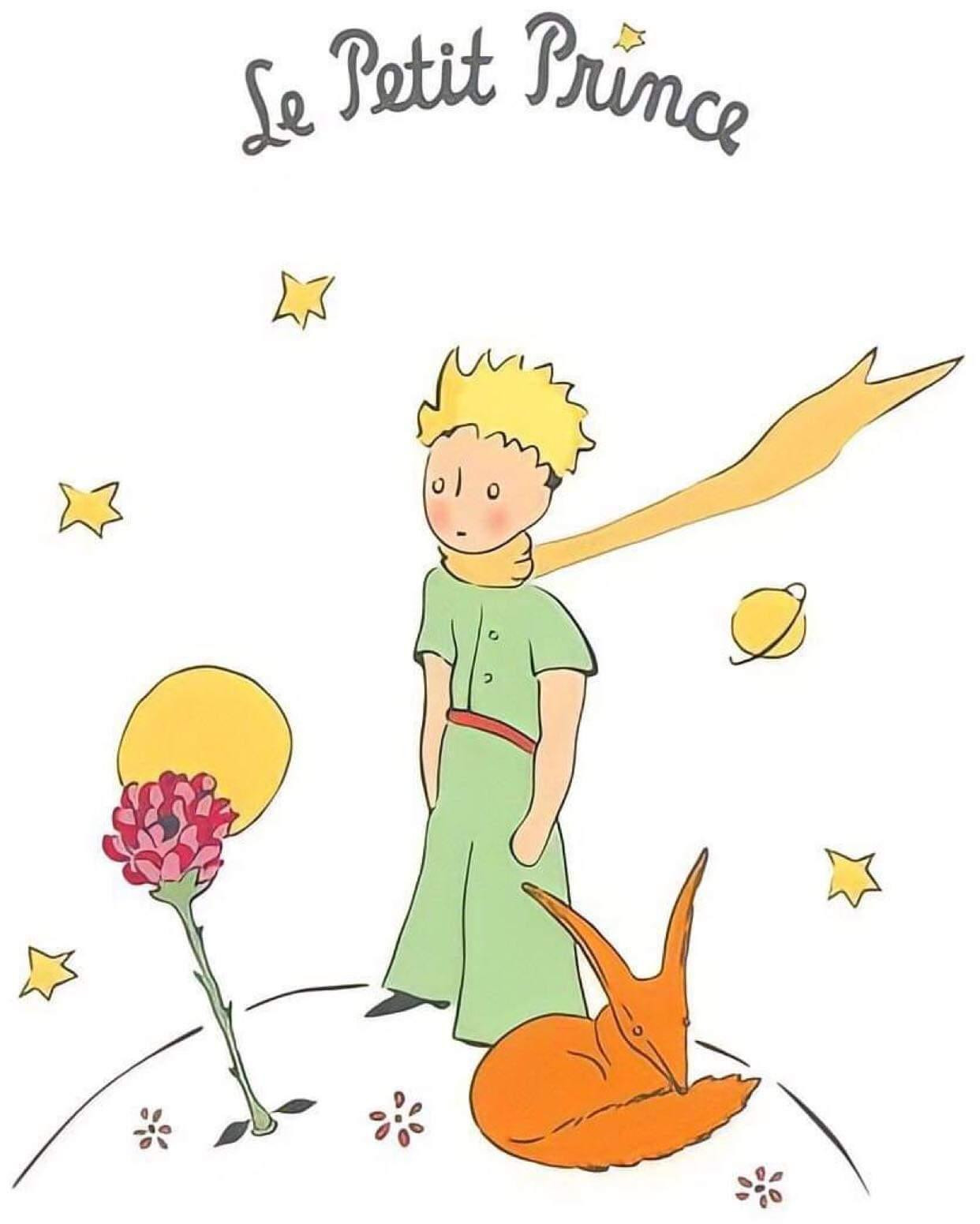 Hoàng Tử Bé - tranh vẽ từ nguyên tác.