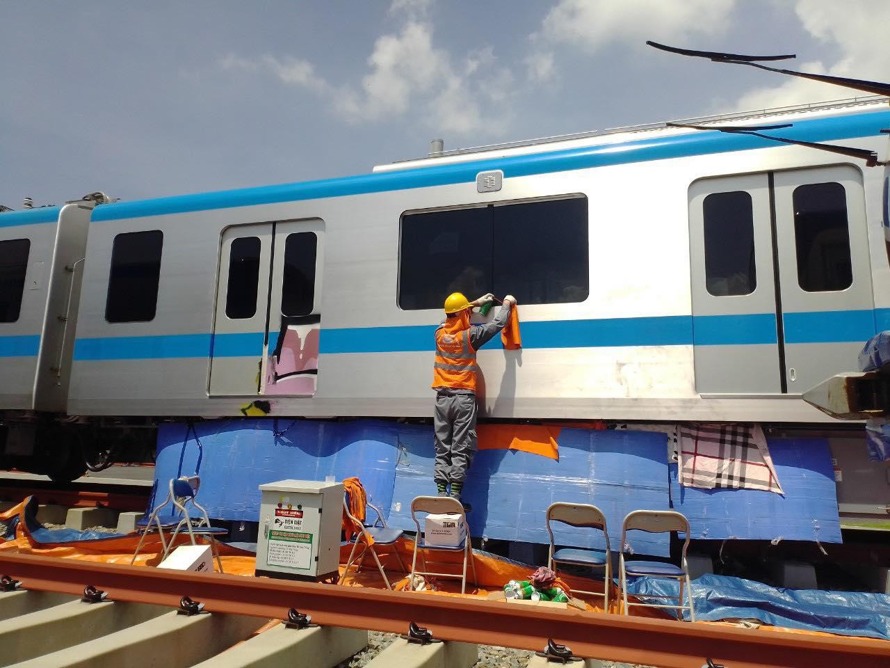 Các toa tàu hiện đã được phục hồi nguyên trạng.