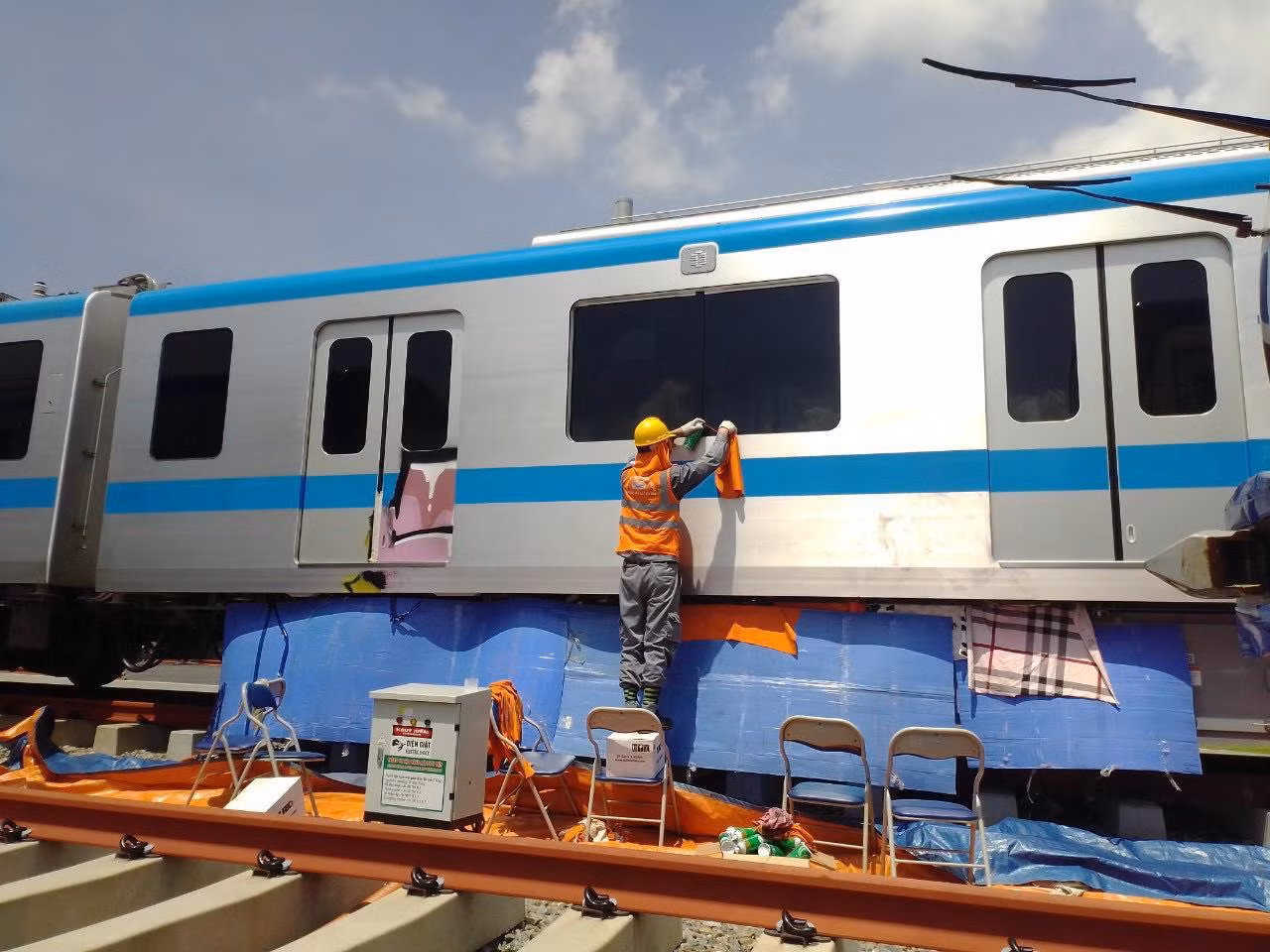 Các toa tàu hiện đã được phục hồi nguyên trạng.