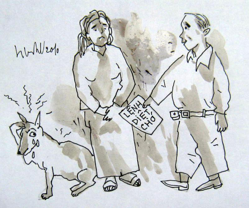 Minh họa của Đông Ngàn