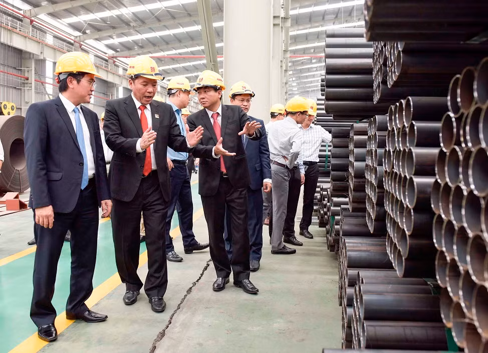 Hoa Sen khánh thành nhà máy ống kém nhúng nóng 500 tỷ đồng ảnh 1