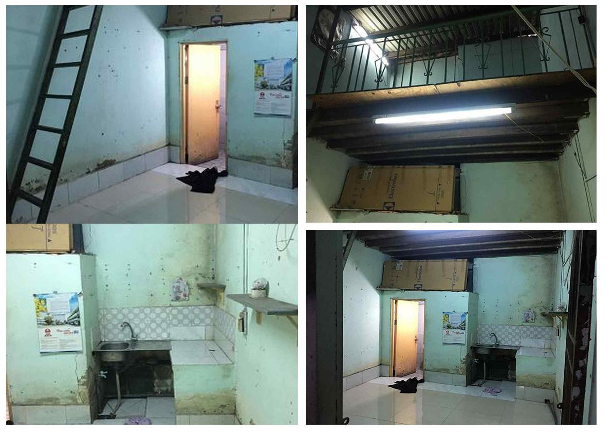 Đây là một căn phòng trọ đã cũ và chật hẹp với diện tích 4x4m5 ở xã Bà Điểm, huyện Hóc Môn (TP. Hồ Chí Minh), chủ nhà muốn cải tạo lại căn phòng để cho thuê nên đã nhờ Văn Cảnh (SN 1994), một kiến trúc sư quê Quảng Nam, đang sinh sống và làm việc tại TP. Hồ Chí Minh lên ý tưởng thiết kế. Nữ gia chủ muốn làm căn phòng rộng hơn và yêu cầu thêm một vài công năng, do đó Văn Cảnh nêu ý tưởng thiết kế căn phòng thành kiểu Homestay và được gia chủ đồng ý.