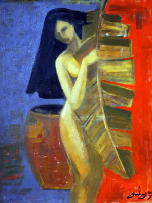 Tranh của Hà Bình Nhưỡng