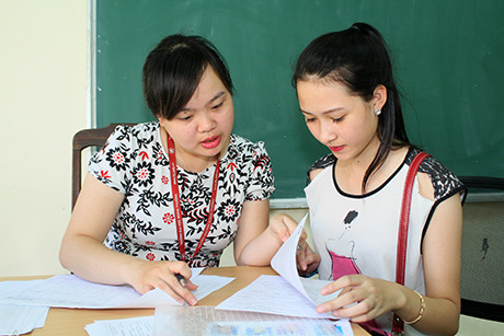 Ngồi phòng có điều hòa, thí sinh thoải mái ảnh 7