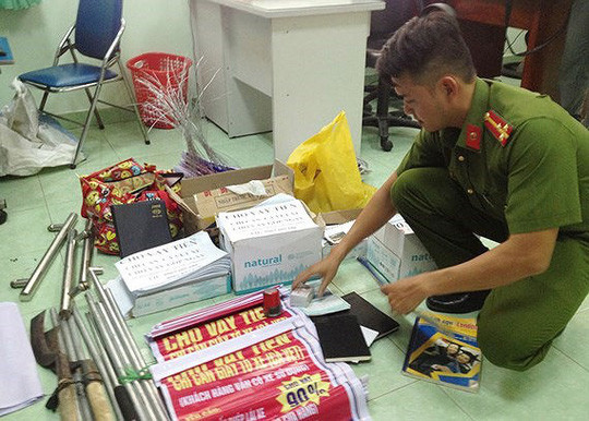 Hàng loạt băng nhóm tín dụng đen sa lưới ảnh 1