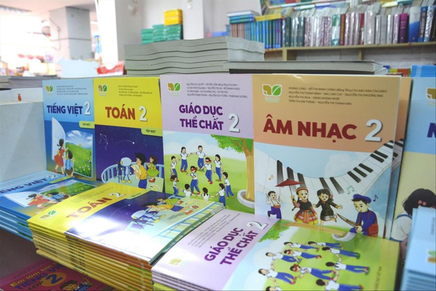 Giai đoạn 2014-2018, quá trình xây dựng giá gói thầu in SGK, hạch toán của Công ty TNHH MTV Nhà xuất bản Giáo dục Việt Nam có sai sót dẫn đến gia đình học sinh phải mua sách giáo khoa với giá cao. Ảnh : PV