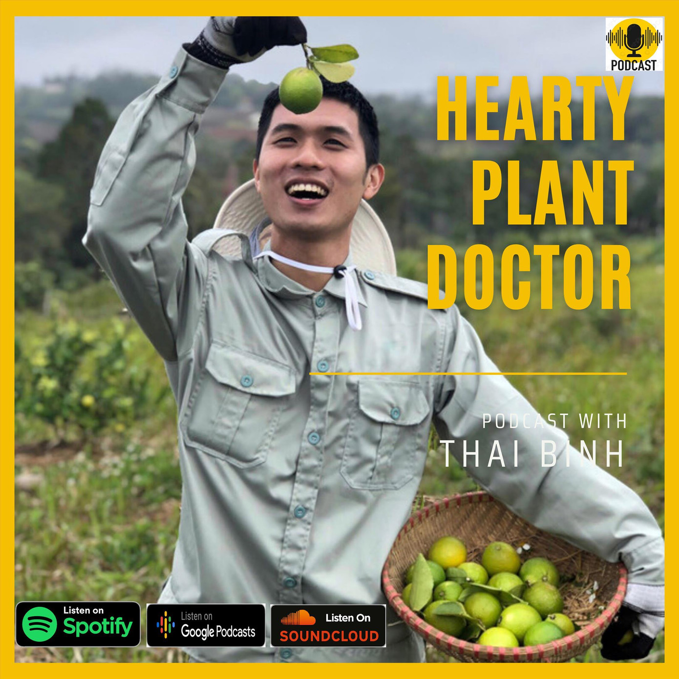 “Hearty Plant Doctor” là kênh podcast đầu tiên tại Việt Nam nói về lĩnh vực nông nghiệp hữu cơ, phát sóng trên các nền tảng như Spotify, Apple podcast, Google podcast, Mây.vn, Youtube. Ảnh: NVCC