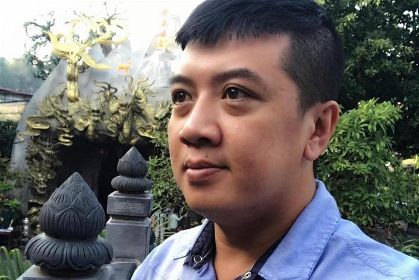 Đoàn Hồng Phúc trước khi bị bắt tạm giam. Ảnh: FB Đoàn Hồng Phúc