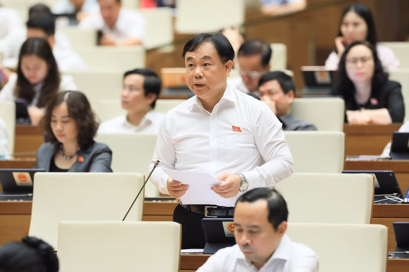 Đại biểu Quốc hội Nguyễn Công Long. Ảnh: Như Ý