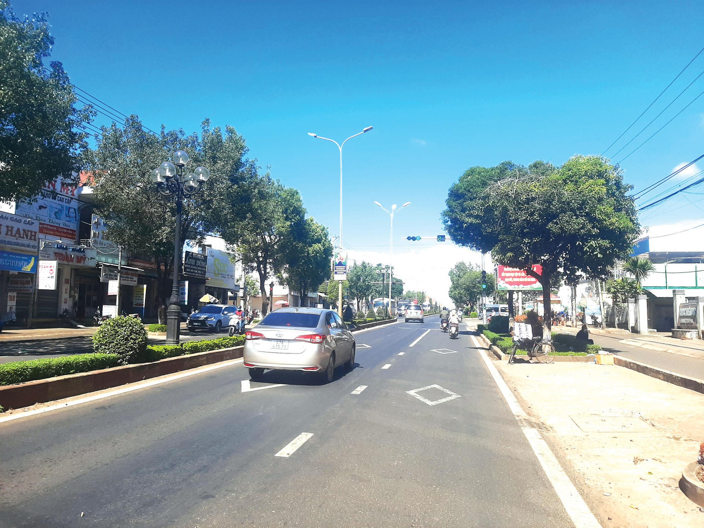 Bộ mặt đô thị ở Chư Sê (Gia Lai) phát triển sầm uất