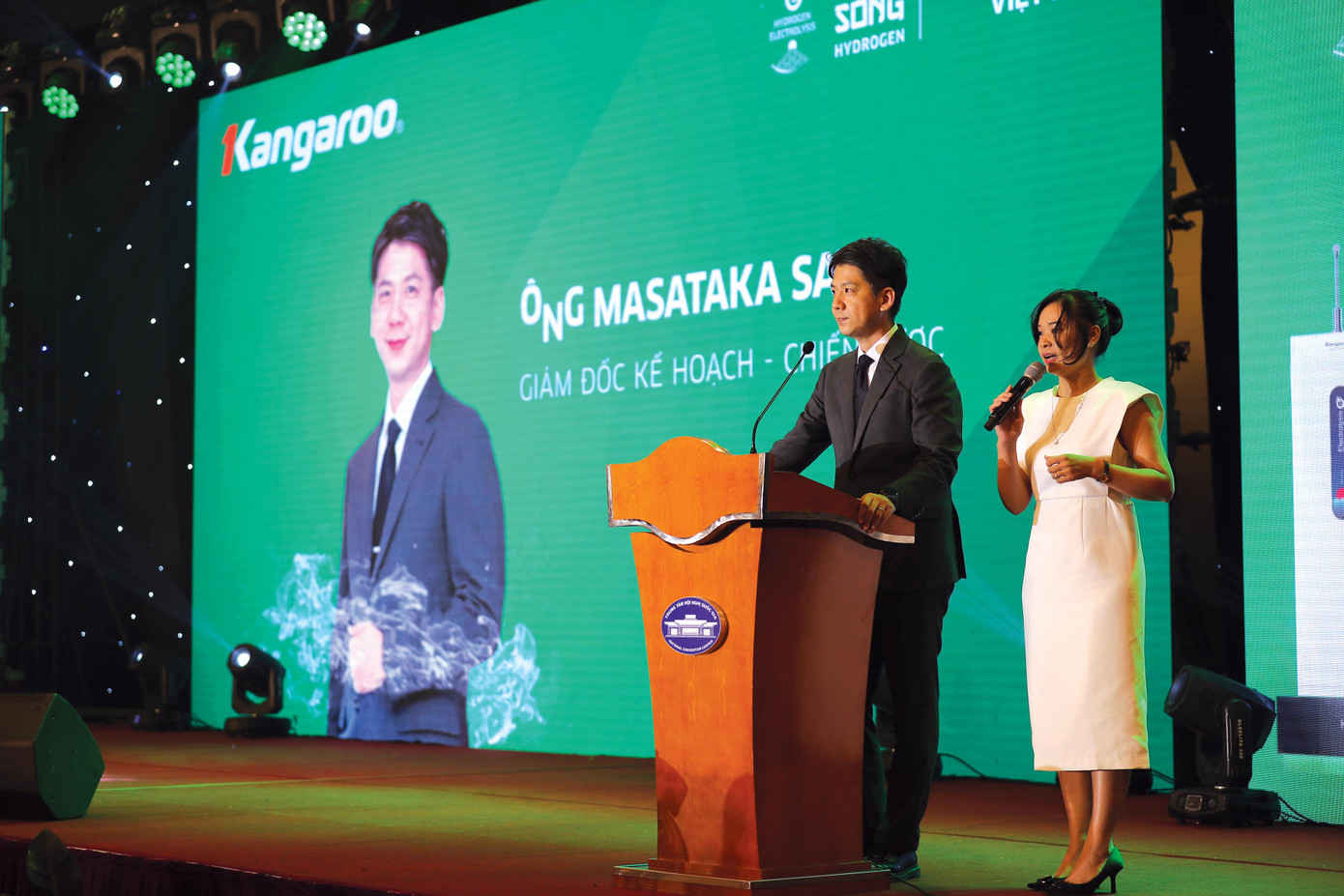 Ông Masataka Sato, Giám đốc Kế hoạch và Chiến lược Tập đoàn Kangaroo