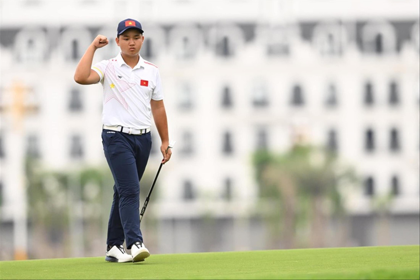 Nguyễn Anh Minh là đương kim vô địch Tiền Phong Golf Championship 2021
