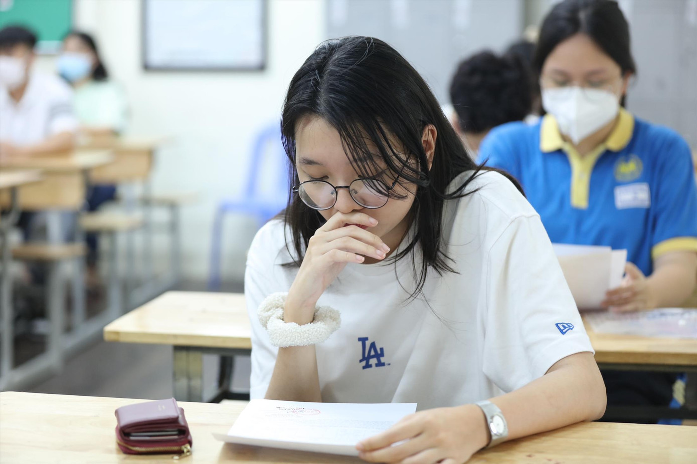 Thí sinh sẽ biết điểm thi tốt nghiệp THPT từ ngày 24/7. Ảnh: Như Ý