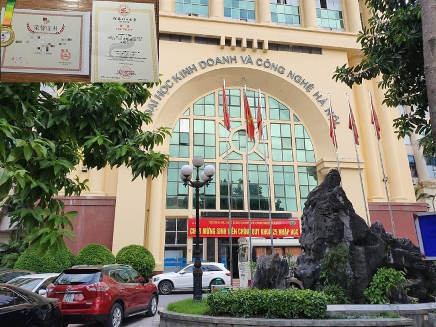 Trường ĐH Kinh doanh và Công nghệ Hà Nội (ảnh to) và Chứng chỉ khóa học trực tuyến thay thế thực tập tại trường (ảnh nhỏ) Trường ĐH Kinh doanh và Công nghệ Hà Nội (ảnh to) và Chứng chỉ khóa học trực tuyến thay thế thực tập tại trường (ảnh nhỏ)