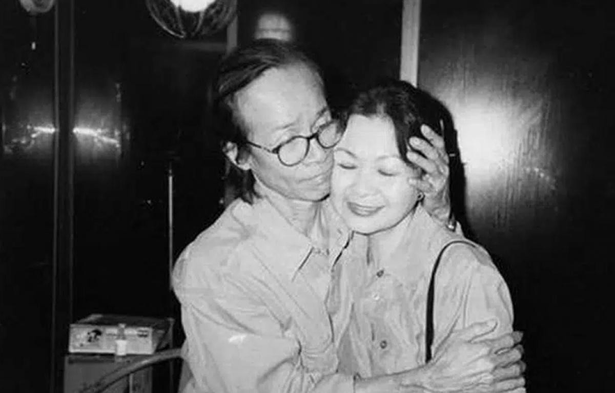 Trịnh Công Sơn - Khánh Ly. Ảnh: Dương Minh Long