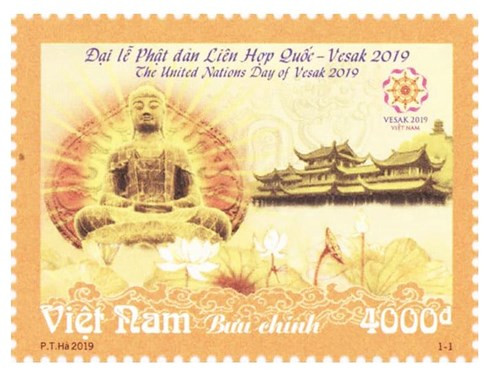 Bộ tem chào mừng Đại lễ Vesak 2019 có gì đặc biệt? ảnh 2