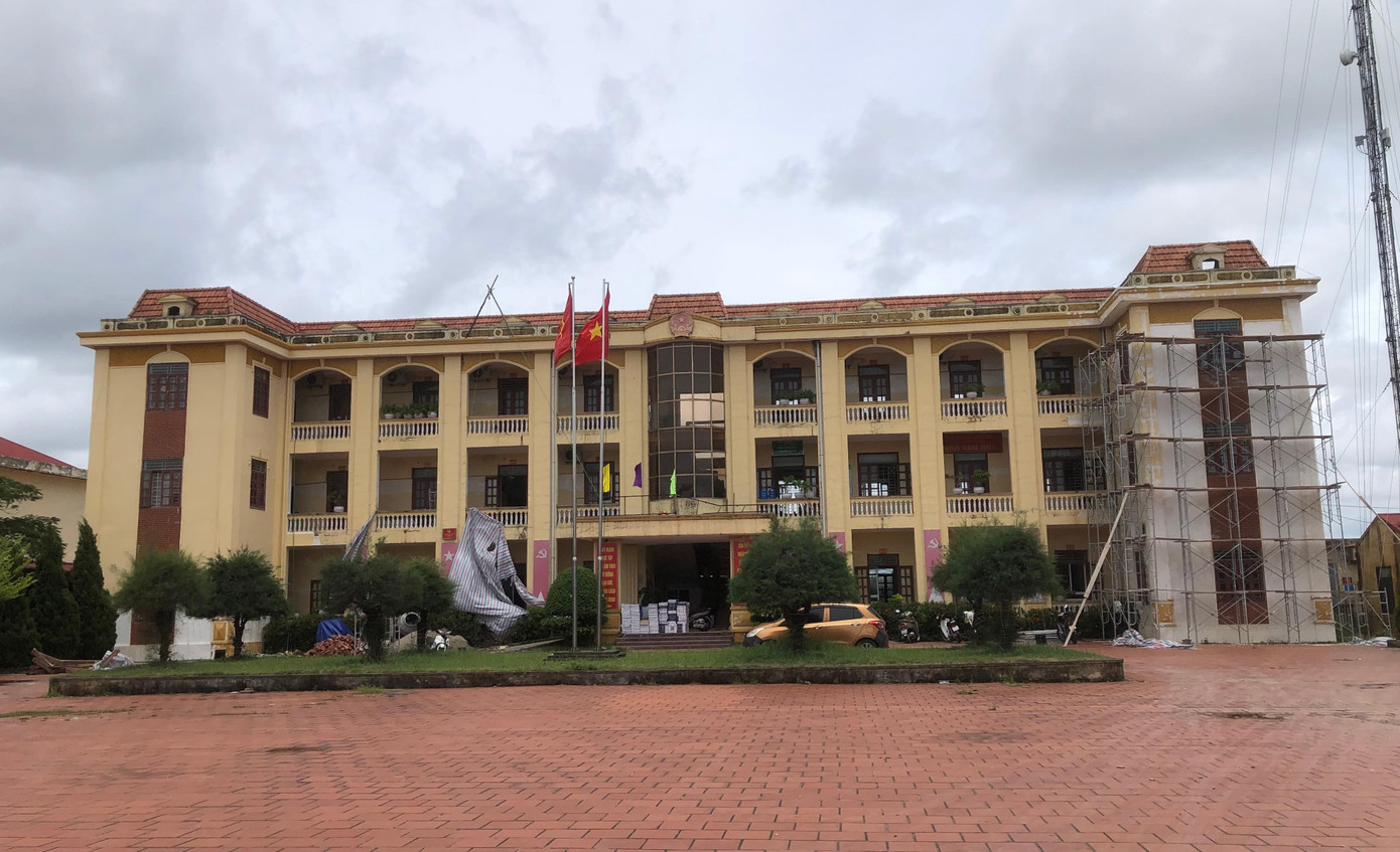 Trụ sở UBND xã Hữu Bằng, huyện Kiến Thụy (TP Hải Phòng).