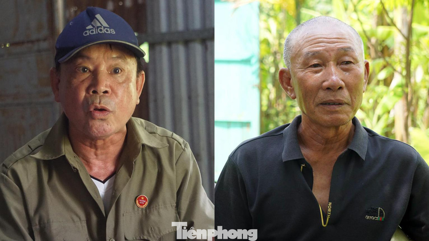 Ông Phạm Văn Tứ (trái ảnh) và ông Nguyễn Văn Tứ.