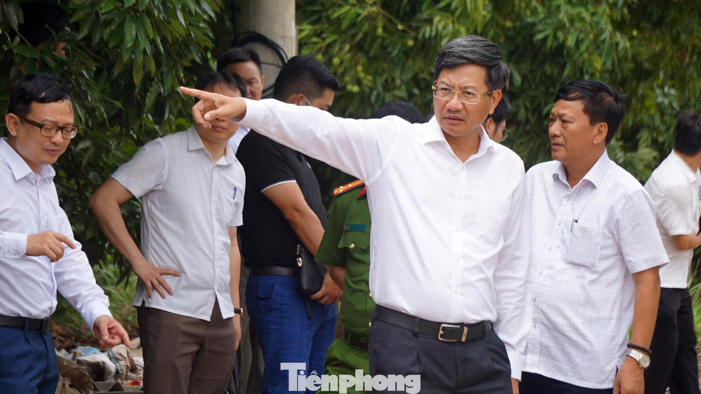 Sau khi phát hiện hàng loạt biệt thự, lâu đài mọc lên &quot;như nấm&quot; trên đất nông trường, ông Lê Anh Quân - Phó chủ tịch UBND TP Hải Phòng đã có buổi kiểm tra, rà soát hiện trạng sử dụng đất và làm việc với huyện Tiên Lãng, Công ty Quý Cao.