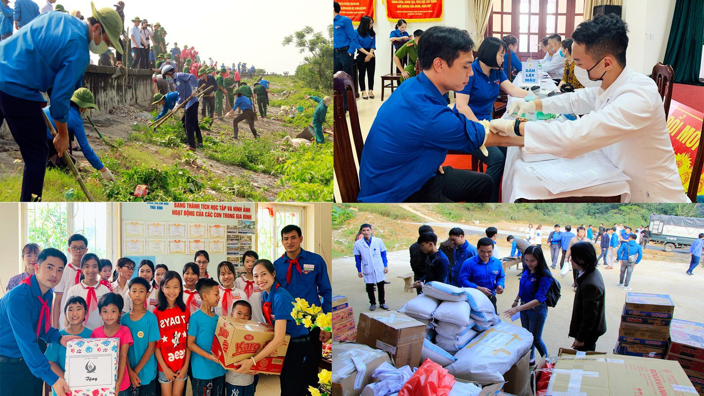 Nhiệm kỳ qua, tuổi trẻ Thái Bình đã tích cực tham gia xây dựng nông thôn mới, tổ chức nhiều hoạt động từ thiện, an sinh xã hội thiết thực, ý nghĩa. Nhiệm kỳ qua, tuổi trẻ Thái Bình đã tích cực tham gia xây dựng nông thôn mới, tổ chức nhiều hoạt động từ thiện, an sinh xã hội thiết thực, ý nghĩa.