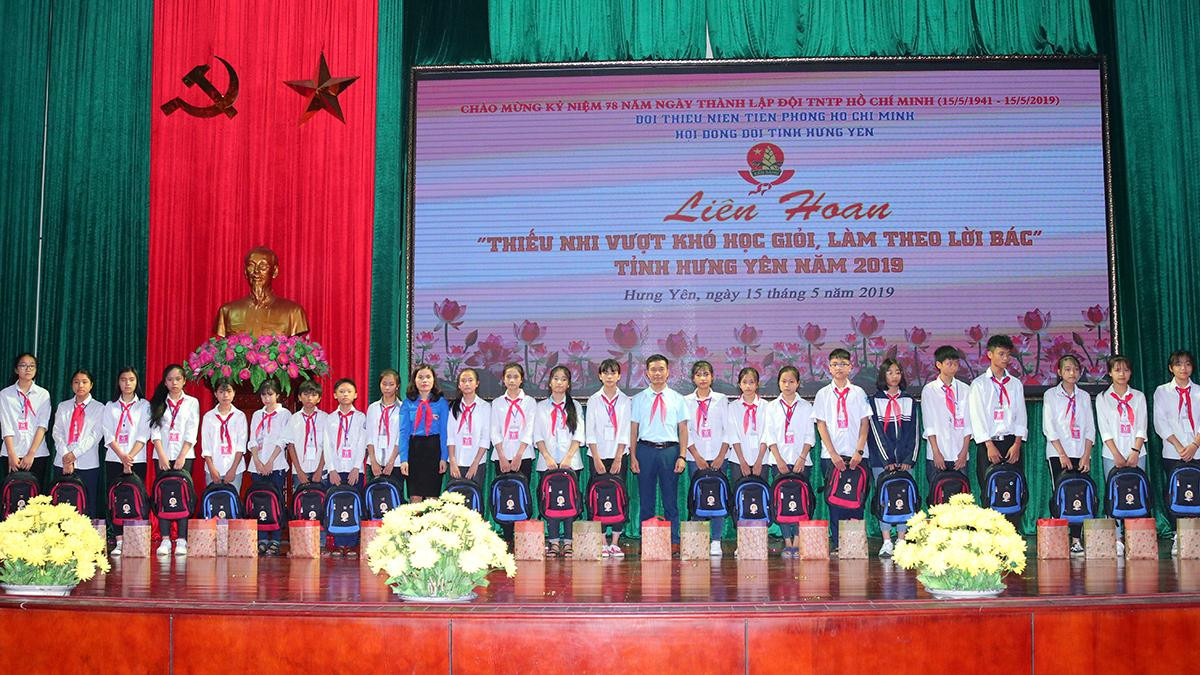 Công tác phụ trách Đội TNTP Hồ Chí Minh và bảo vệ chăm sóc, giáo dục thiếu niên, nhi đồng có nhiều chuyển biến tích cực. Phong trào &quot;Thiếu nhi Hưng Yên thi đua làm theo 5 lời Bác Hồ dạy&quot; đạt kết quả cao, nhiều chương trình, mô hình nổi bật.