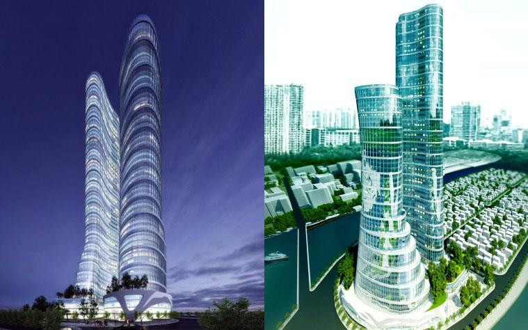 Dự án tổ hợp Trung tâm thương mại, vui chơi giải trí, khách sạn 5 sao thay thế chợ Sắt được TP Hải Phòng chấp thuận cho Công ty CP May - Diêm Sài Gòn làm chủ đầu tư. Dự án xây dựng trên khu đất có diện tích 15.200m2 với tổng mức đầu tư dự tính hơn 6.000 tỷ đồng. Khi hoàn thành, tổ hợp này hứa hẹn sẽ là biểu tượng mới của thành phố Hải Phòng. Trong ảnh: Phối cảnh dự án mới thay thế chợ Sắt.