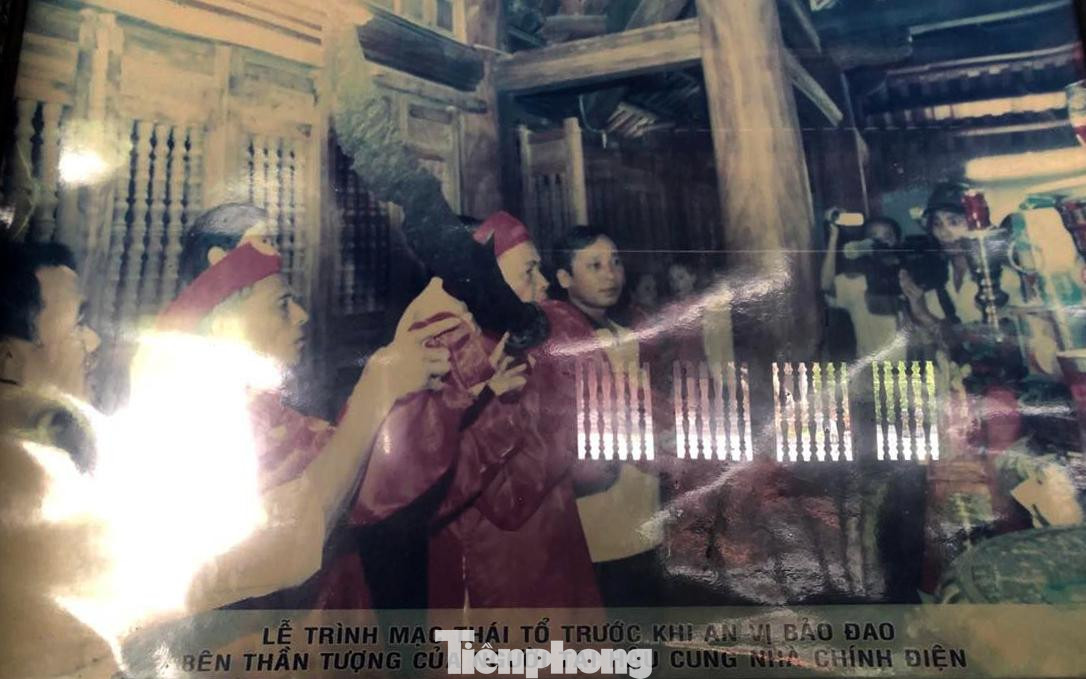 Năm 2010, thanh đao này đã được con cháu họ Phạm gốc Mạc ở Nam Định đưa về lưu thờ và trưng bày ở Khu tưởng niệm Vương triều Mạc tại Hải Phòng cho đến nay.