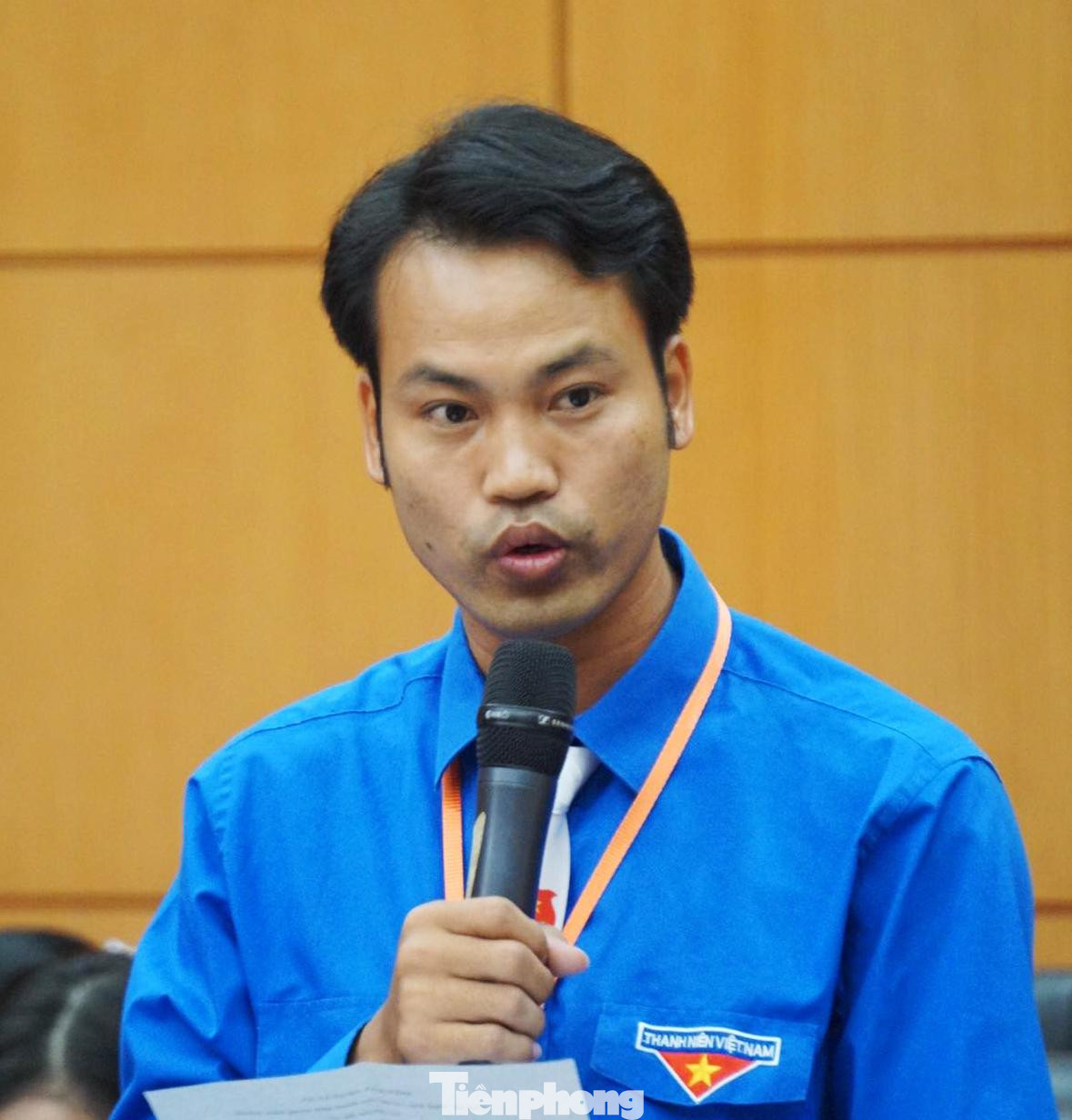 Đại biểu Nguyễn Thành Đồng – Bí thư Đoàn thị trấn Như Quỳnh (huyện Văn Lâm) đề xuất nhiều nội dung trong hỗ trợ thanh niên khởi nghiệp.