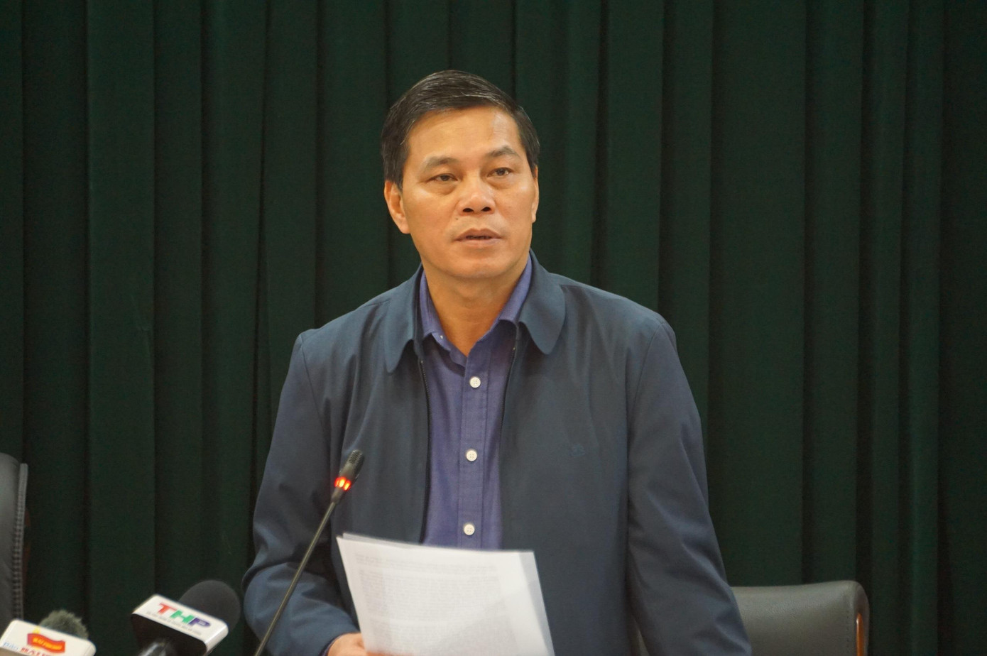 Ông Nguyễn Văn Tùng - Chủ tịch UBND TP Hải Phòng kết luận tại cuộc họp trực tuyến công tác phòng chống dịch. Ông Nguyễn Văn Tùng - Chủ tịch UBND TP Hải Phòng kết luận tại cuộc họp trực tuyến công tác phòng chống dịch.