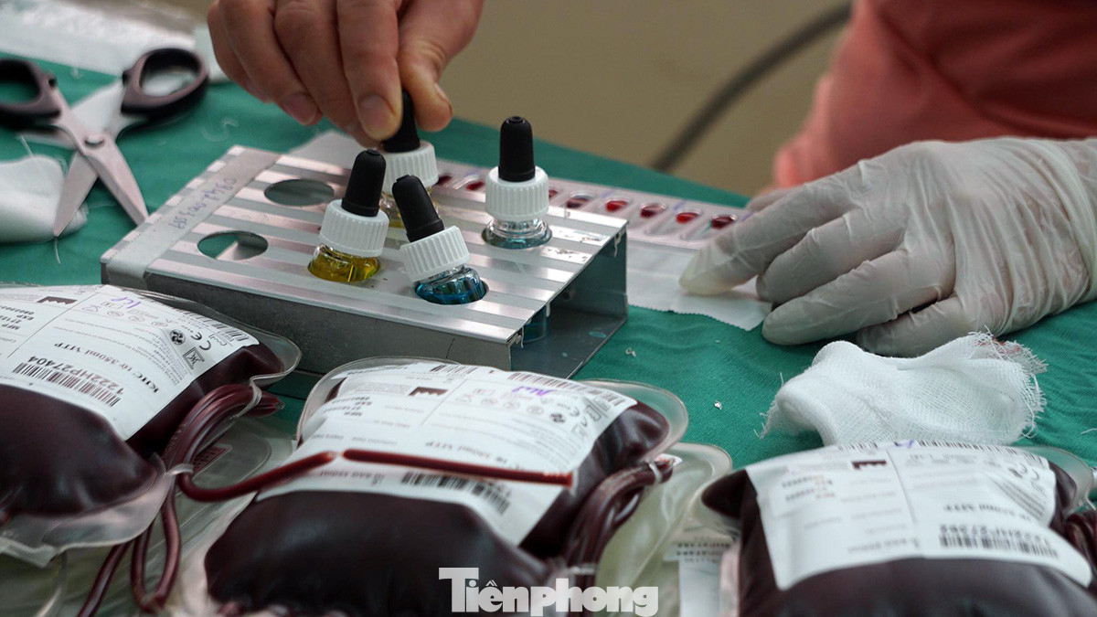 Sau khi các tình nguyện viên hiến máu, máu sẽ được Ban tổ chức bảo quản đưa về các bệnh viện trên địa bàn thành phố Hải Phòng nhằm kịp thời hỗ trợ bệnh nhân nghèo, người cần máu.