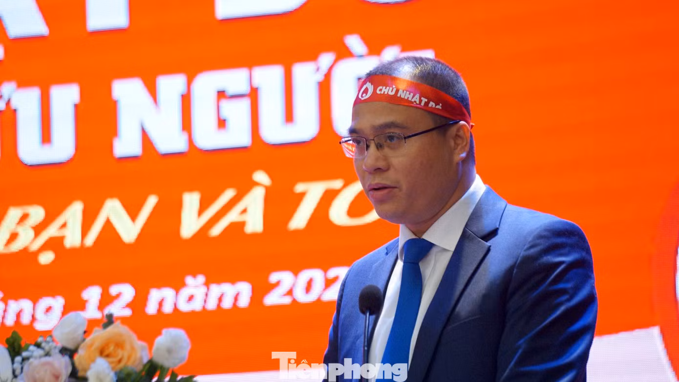 Hưởng ứng ngày hội hiến máu quốc gia năm 2023, PGS.TS Nguyễn Minh Đức - Phó Hiệu trưởng Đại học Hàng hải Việt Nam kêu gọi toàn thể cán bộ, giảng viên, sinh viên trong trường và người dân, bạn trẻ sống và làm việc tại thành phố cùng san sẻ giọt máu nghĩa tình.
