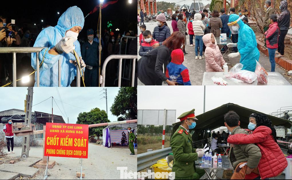 Những ngày đầu ở tâm dịch TP Chí Linh, tỉnh Hải Dương. Những ngày đầu ở tâm dịch TP Chí Linh, tỉnh Hải Dương.