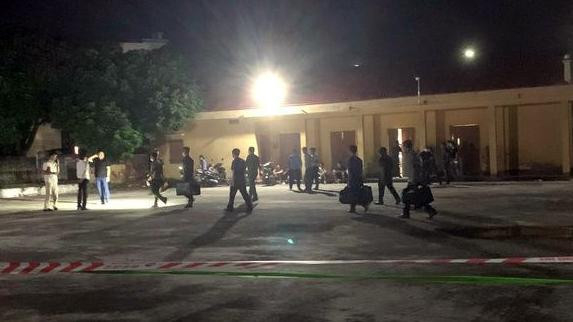 Hiện trường vụ án.