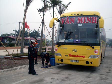 Xe khách Văn Minh. Ảnh minh họa