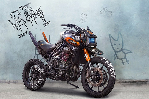 Tròn mắt với KTM Duke 200 độ kỳ quái ảnh 1