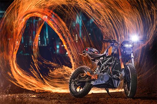 Tròn mắt với KTM Duke 200 độ kỳ quái ảnh 2