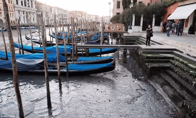 Thành phố nổi Venice có thể biến mất vì cạn nước ảnh 6