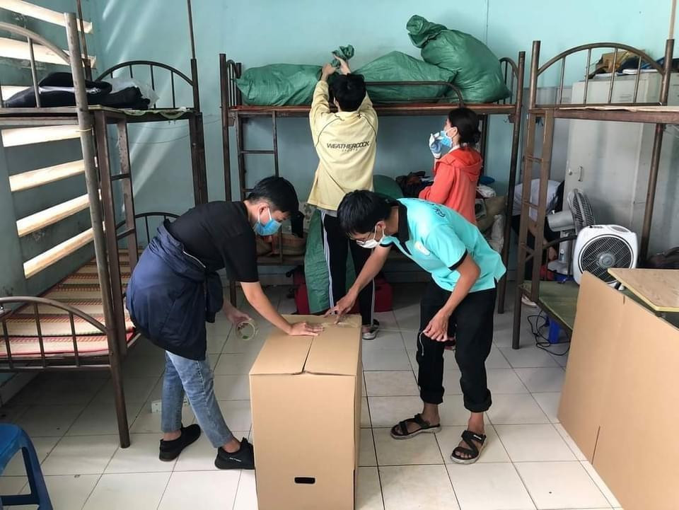 Cũng theo ông Tăng Hữu Thủy, trong ngày 31/5, sẽ cố gắng dọn dẹp xong tòa nhà này để có thể đón người đến cách ly ngay trong đêm 31/5.