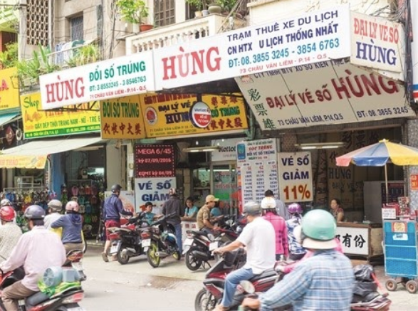 Đại lý bán vé số được hưởng mức uỷ quyền trả thưởng.