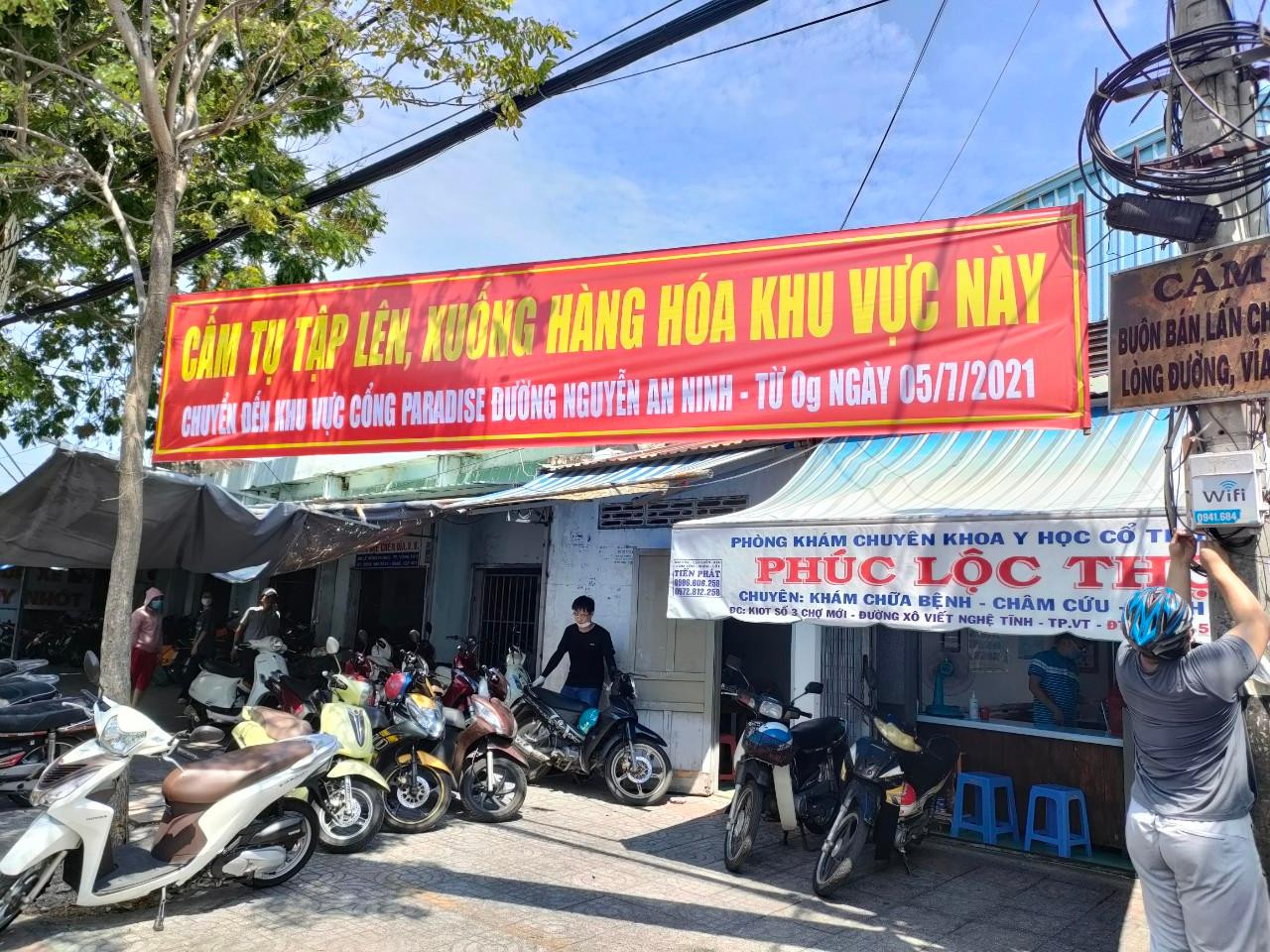 TP.Vũng Tàu cho treo băng rôn cảnh báo. TP.Vũng Tàu cho treo băng rôn cảnh báo.