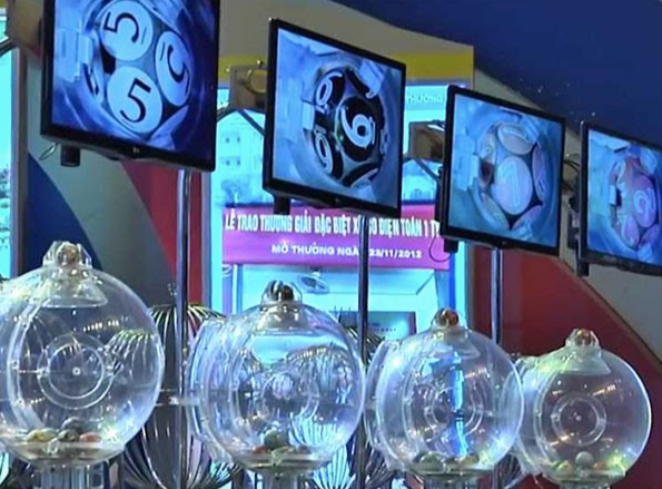 Lồng quay thổi khí được sử dụng để quay số.