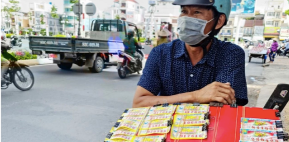 Lợi nhuận từ việc bán vé số. Lợi nhuận từ việc bán vé số.