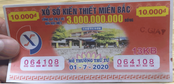 Bảo quản tờ vé số nguyên vẹn để lãnh giải. Bảo quản tờ vé số nguyên vẹn để lãnh giải.