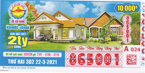 Lượng người trúng giải thưởng độc đắc. Lượng người trúng giải thưởng độc đắc.