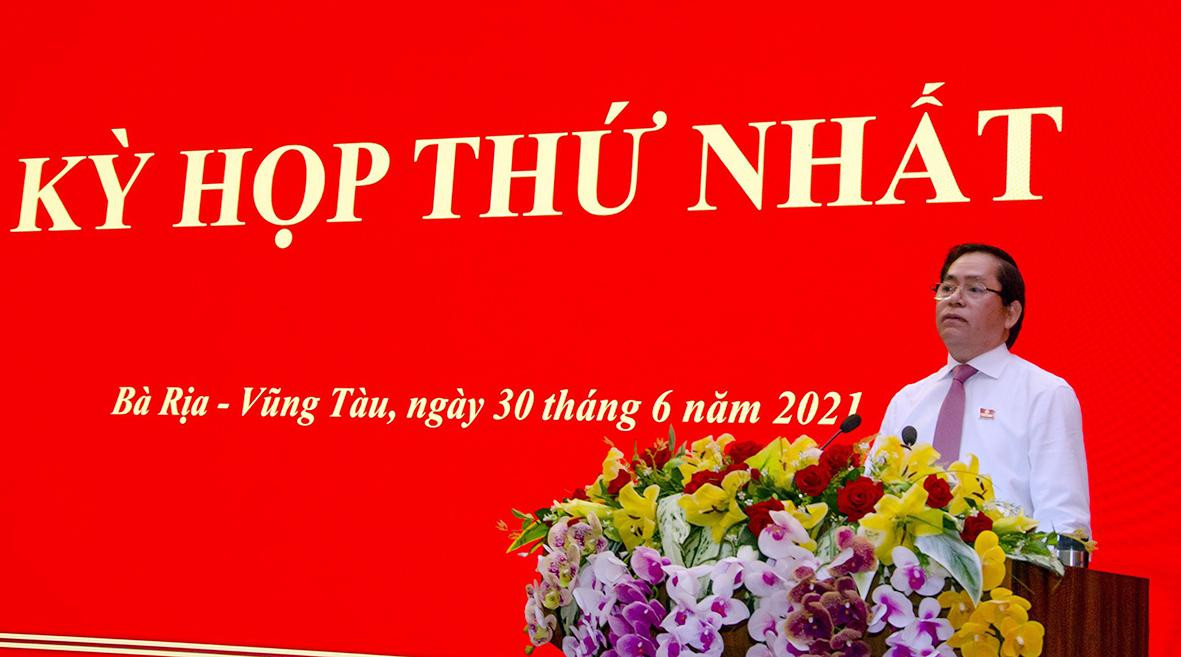 Ông Phạm Viết Thanh, Ủy viên Trung ương Đảng, Bí thư Tỉnh ủy Bà Rịa-Vũng Tàu được bầu giữ chức Chủ tịch HĐND tỉnh Bà Rịa-Vũng Tàu nhiệm kỳ 2021-2026. Ảnh: Báo Bà Rịa-Vũng Tàu. Ông Phạm Viết Thanh, Ủy viên Trung ương Đảng, Bí thư Tỉnh ủy Bà Rịa-Vũng Tàu được bầu giữ chức Chủ tịch HĐND tỉnh Bà Rịa-Vũng Tàu nhiệm kỳ 2021-2026. Ảnh: Báo Bà Rịa-Vũng Tàu.