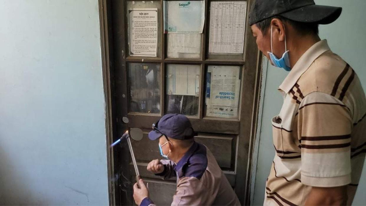 Sau đó, sẽ tiếp tục dọn dẹp những tòa nhà, những khu khác nếu cần thiết để tiếp tục đón người cách ly ở những đợt sau.